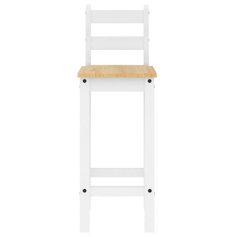 5-delige Barset massief grenenhout wit