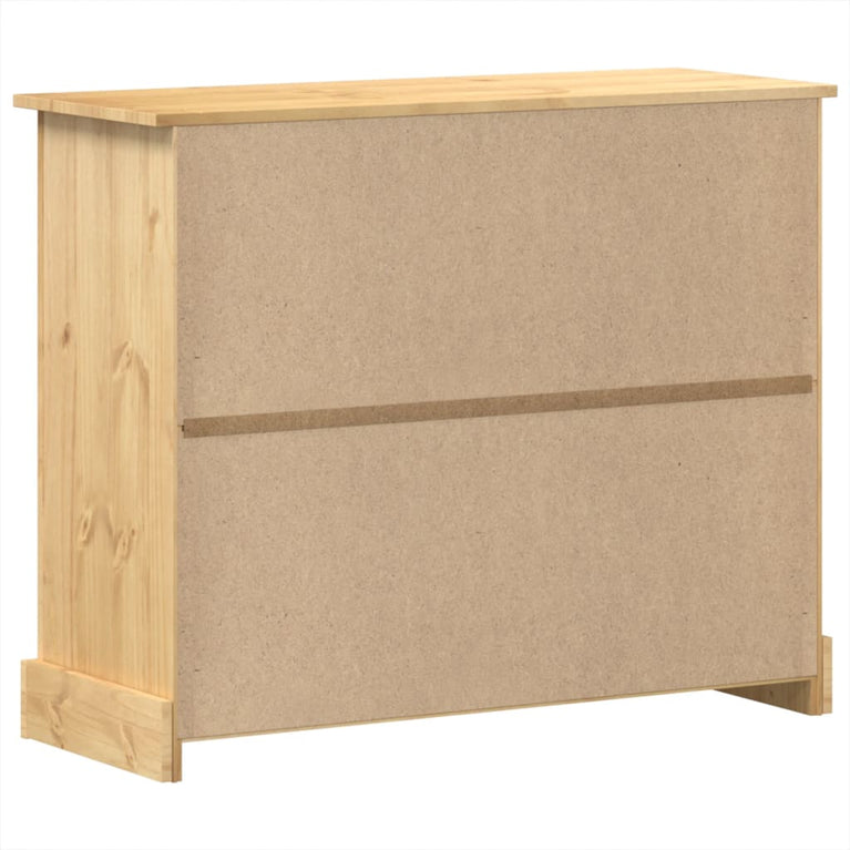 Ladekast Corona 110x43x91 cm massief grenenhout