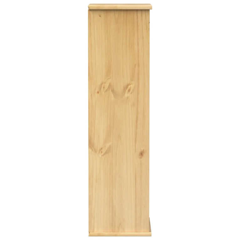 Cd-kast Corona 40x30x110 cm massief grenenhout