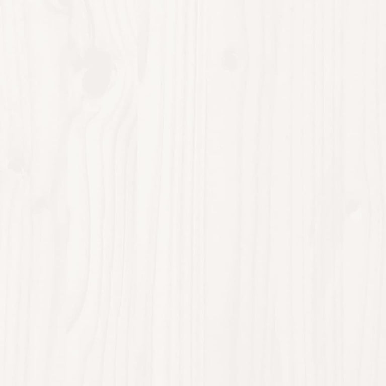 8-delige Loungeset massief grenenhout wit