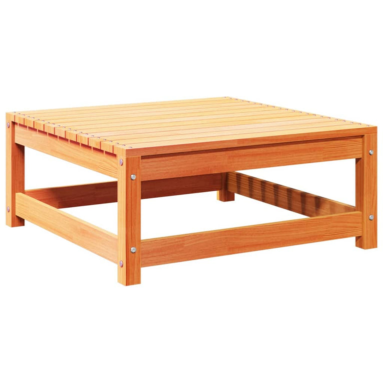 11-delige Loungeset massief grenenhout wasbruin