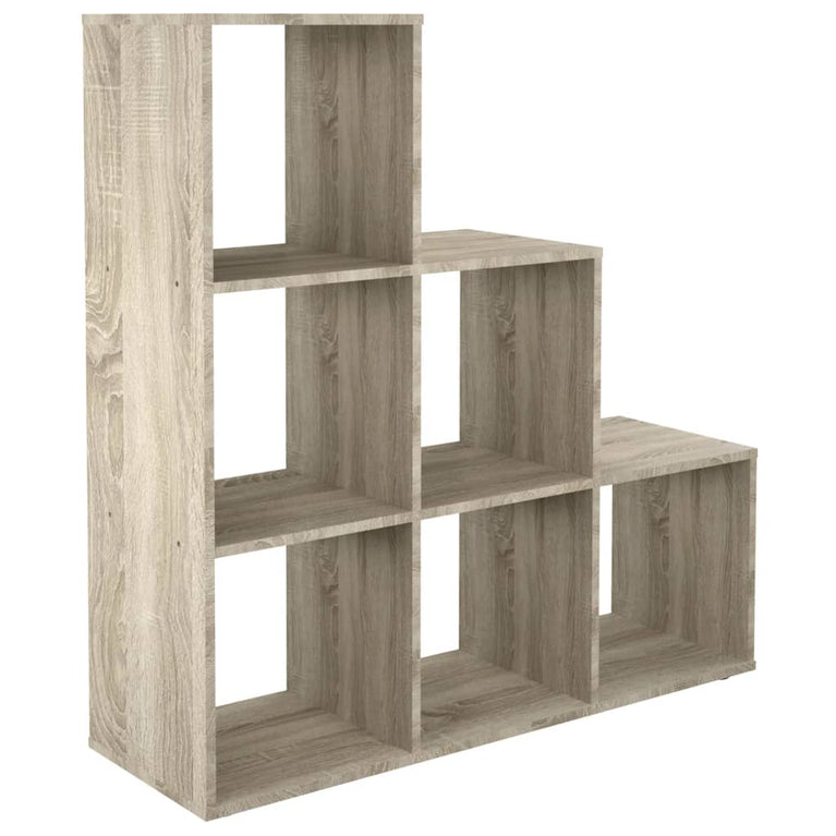 FMD Kamerverdeler met 6 vakken 104,3x32,6x106,5 cm zandeikenkleurig MeubelReus
