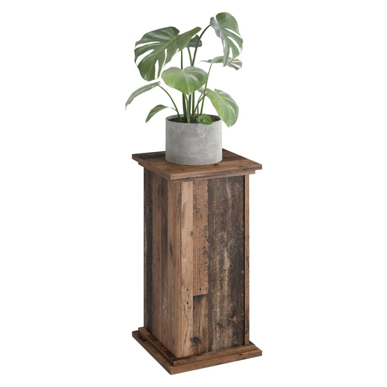 FMD Accenttafel met deur 57,4 cm old style donkerkleurig