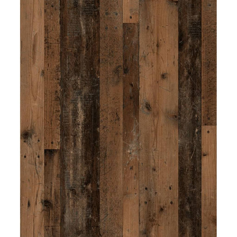 FMD Wandschap tegengesteld old style donkerkleurig en materakleurig