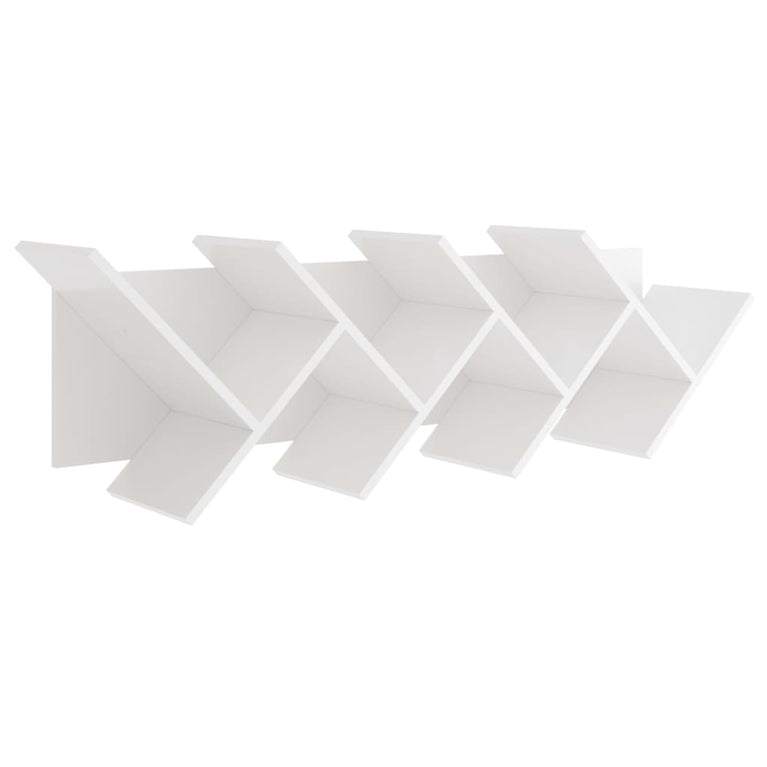 FMD Boekenplank zwevend geometrisch wit MeubelReus