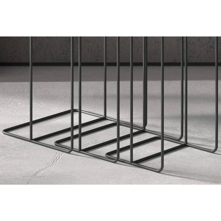 Rousseau 3-delige Bijzettafelset Covera metaal meerkleurig MeubelReus