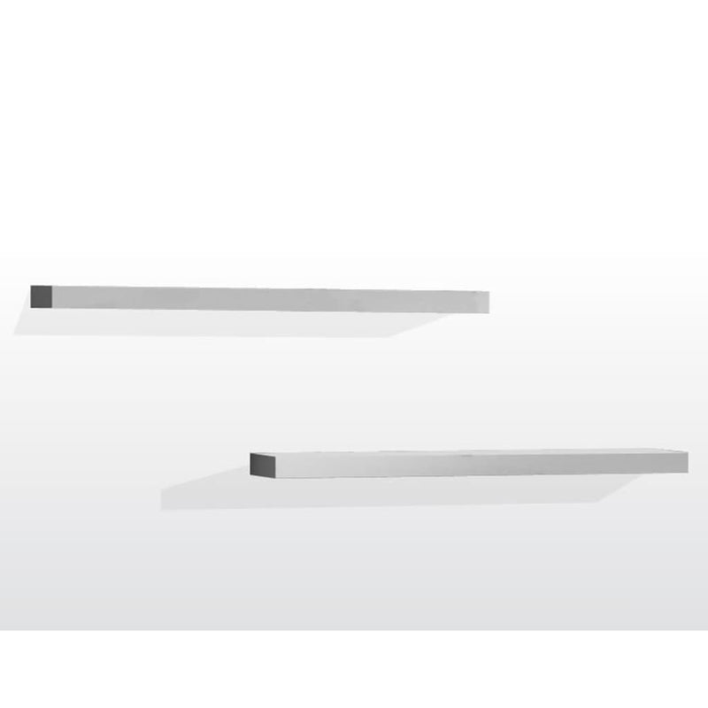 Vipack Wandschappen 2 st Lara hout wit MeubelReus