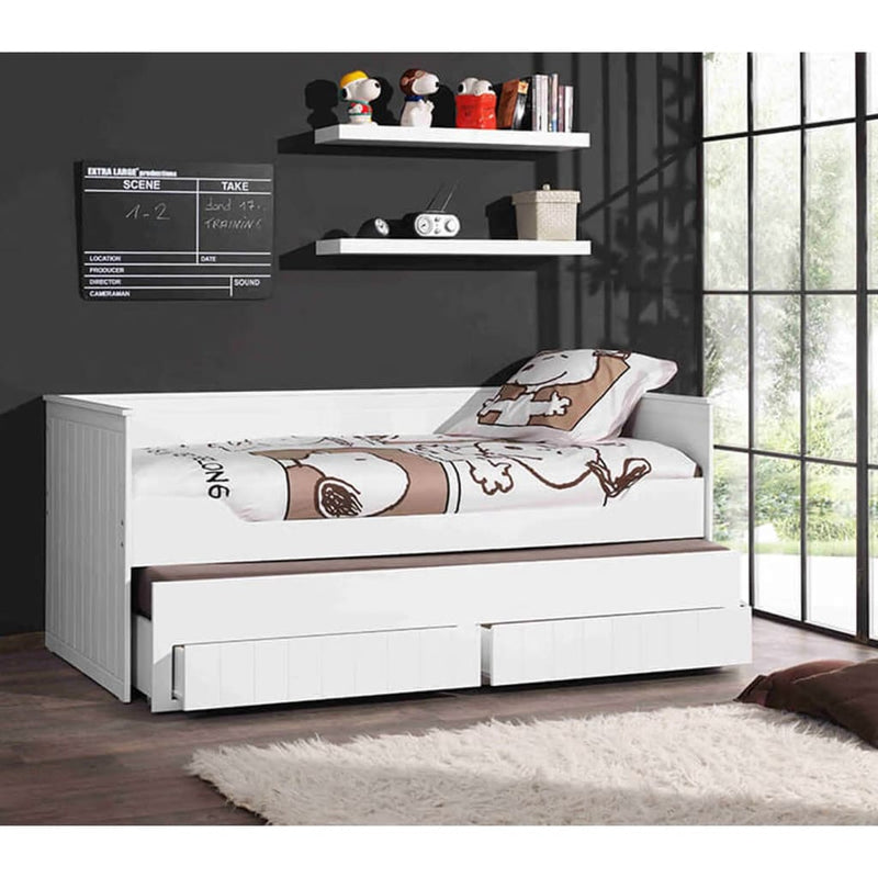 Vipack Wandschappen Robin 2 st hout wit MeubelReus