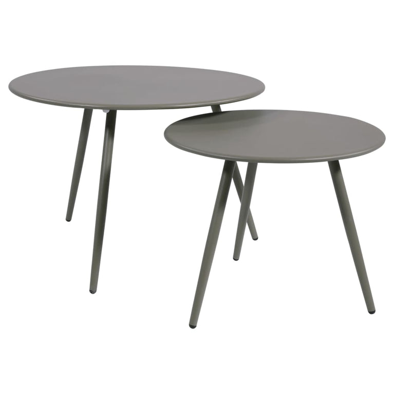 Lesli Living Bijzettafel Rafael 45x35 cm grijs MeubelReus