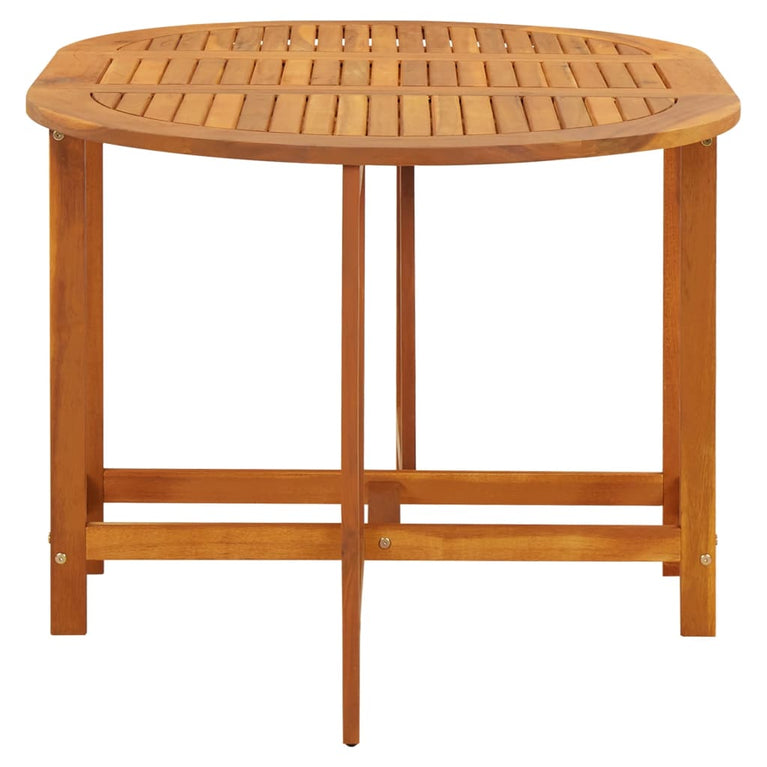 Tuintafel 130x90x72 cm massief acaciahout