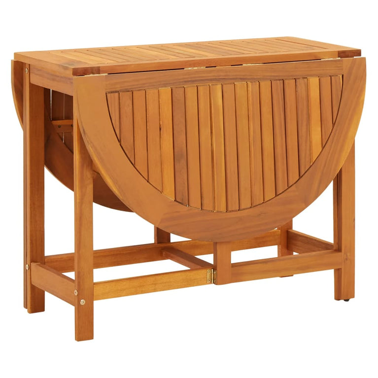 Tuintafel 130x90x72 cm massief acaciahout