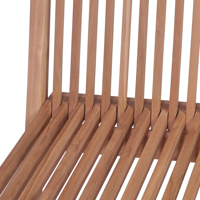 Tuinstoelen inklapbaar 4 st massief teakhout MeubelReus