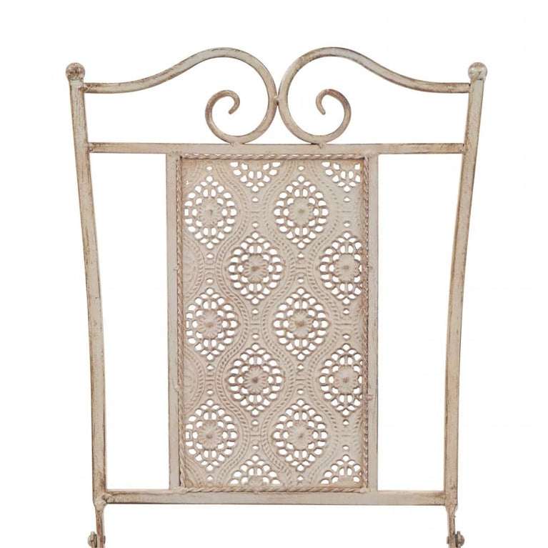 3-delige Bistroset staal wit MeubelReus