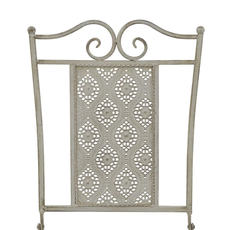 3-delige Bistroset staal grijs MeubelReus