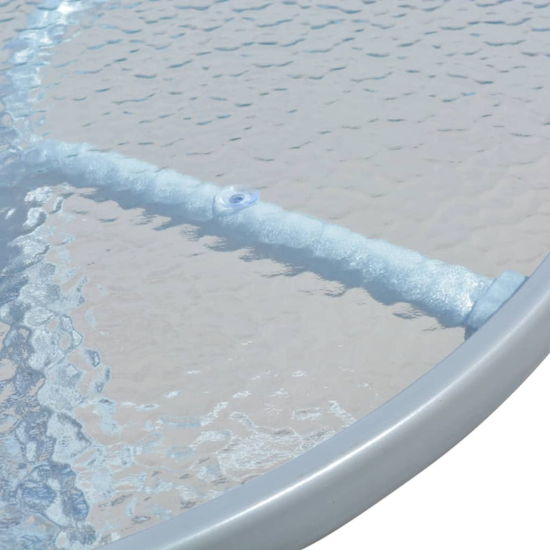 Bistrotafel 80x71 cm staal grijs MeubelReus