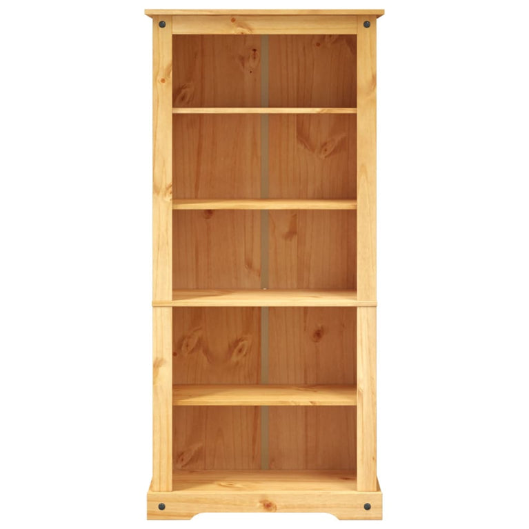 Boekenkast met 5 planken Corona-stijl 81x40x170 cm grenenhout MeubelReus