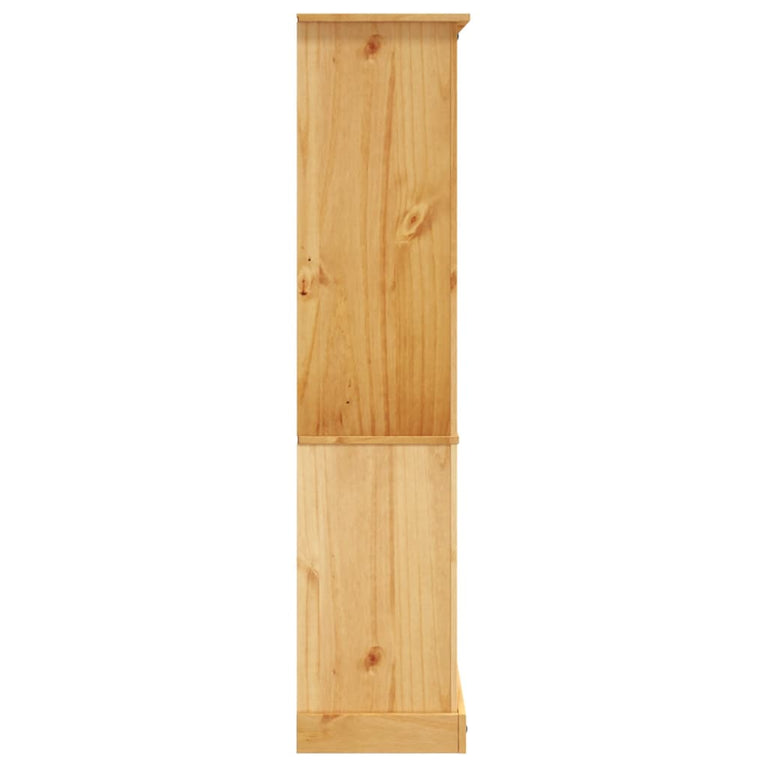 Boekenkast met 5 planken Corona-stijl 81x40x170 cm grenenhout MeubelReus