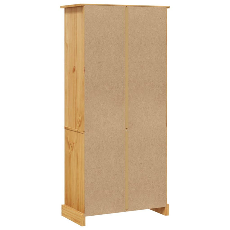 Boekenkast met 5 planken Corona-stijl 81x40x170 cm grenenhout MeubelReus