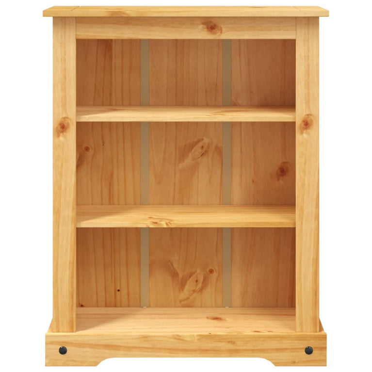 Boekenkast grenenhout met 3 planken Corona-stijl 81x29x100 cm MeubelReus