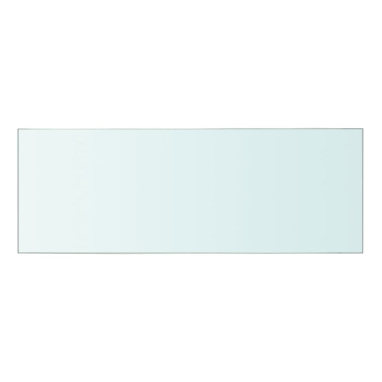 Wandschap transparant 40x12 cm glas MeubelReus