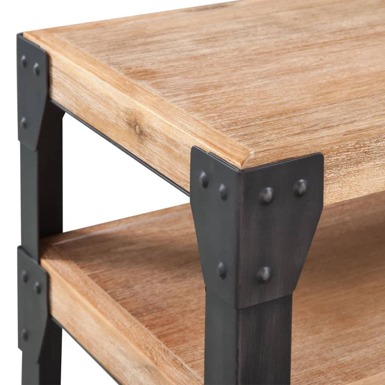 Wandtafel 120x40x85 cm massief acaciahout MeubelReus