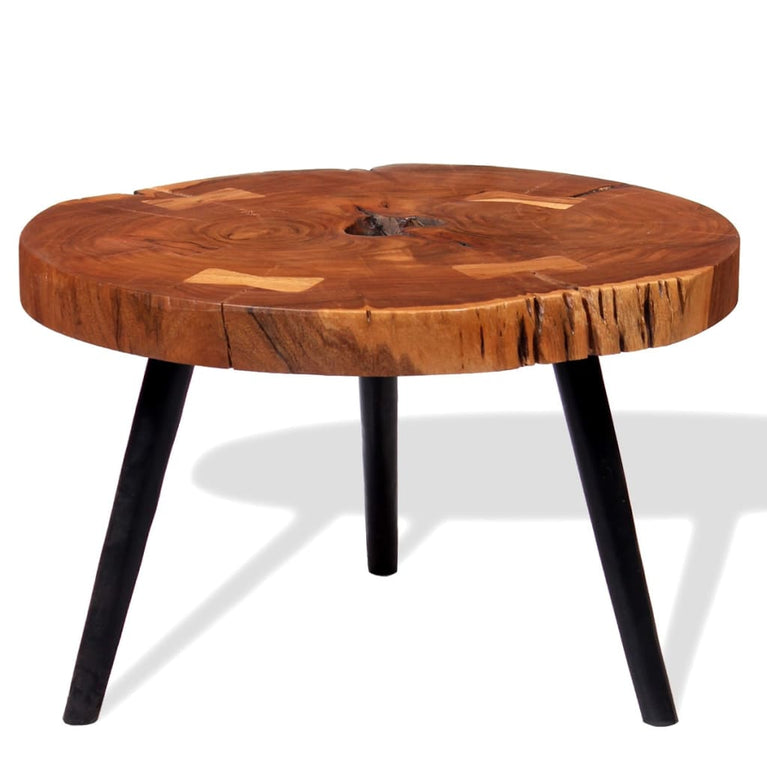 Salontafel boomstam (55-60)x40 cm massief acaciahout MeubelReus