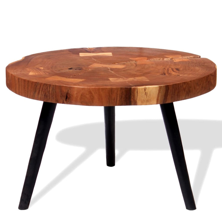 Salontafel boomstam (55-60)x40 cm massief acaciahout MeubelReus