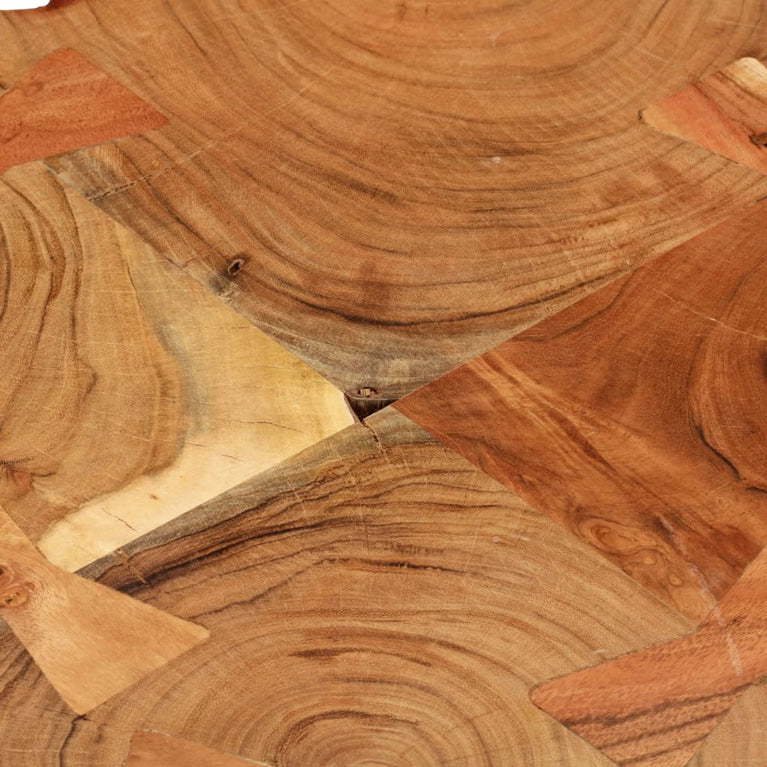 Salontafel boomstam (55-60)x40 cm massief acaciahout MeubelReus