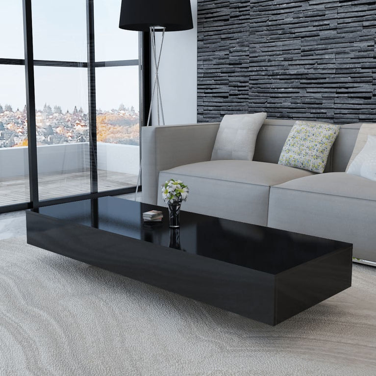 Salontafel hoogglans zwart MeubelReus