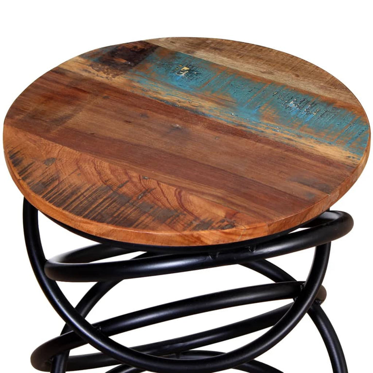 Bijzettafel massief gerecycled hout MeubelReus