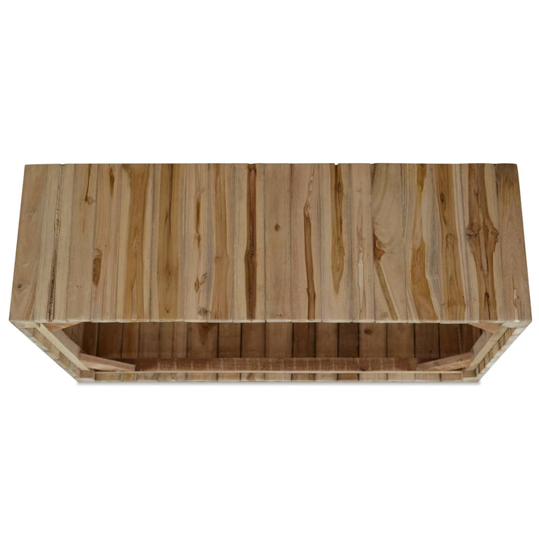 Salontafel 90x50x30 cm echt teakhout MeubelReus