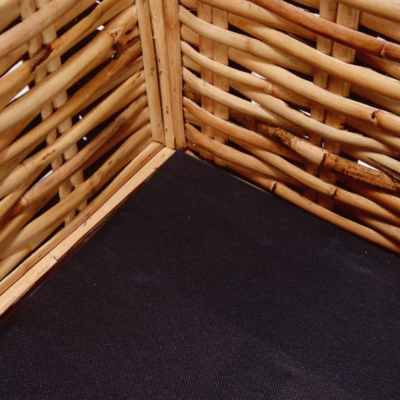 3-zitsbank natuurlijk rattan MeubelReus