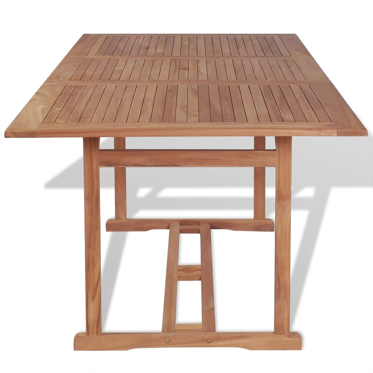 Tuintafel 180x90x75 cm massief teakhout MeubelReus