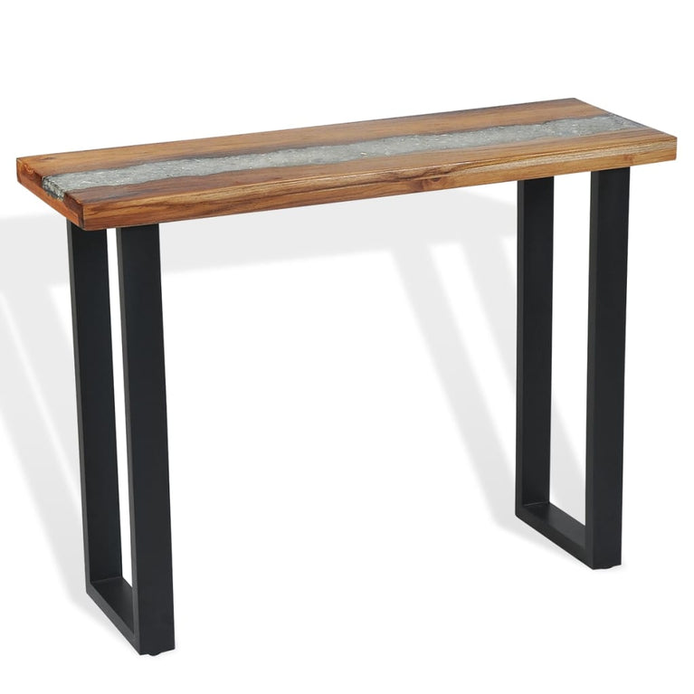 Wandtafel 100x35x75 cm teakhout MeubelReus