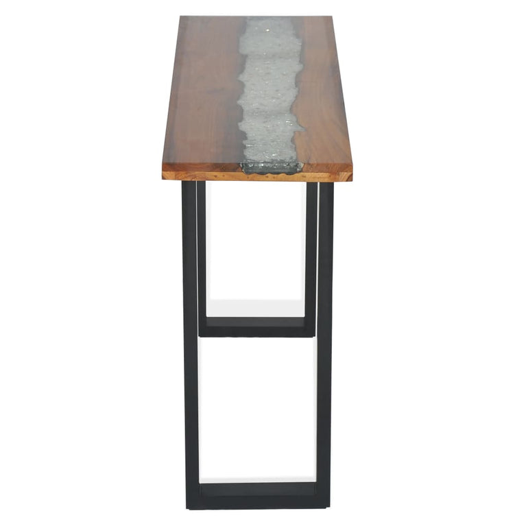 Wandtafel 100x35x75 cm teakhout MeubelReus