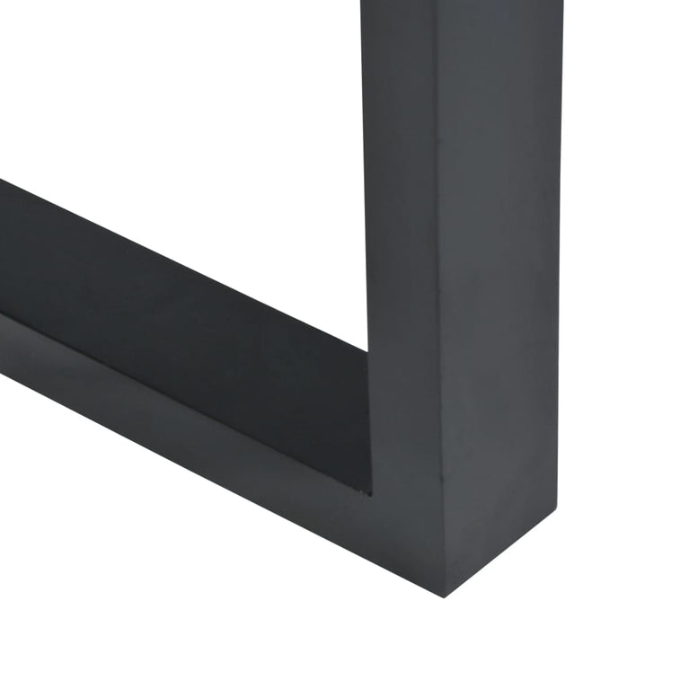 Wandtafel 100x35x75 cm teakhout MeubelReus