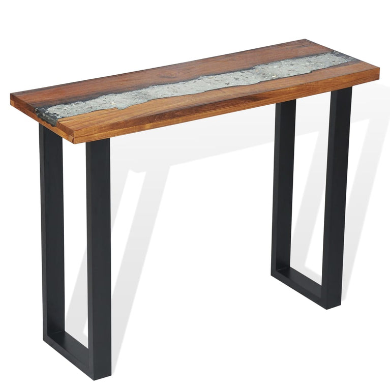 Wandtafel 100x35x75 cm teakhout MeubelReus