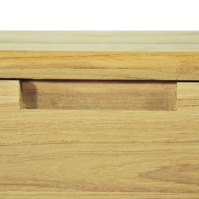 Wandtafel 120x35x76 cm massief teakhout MeubelReus