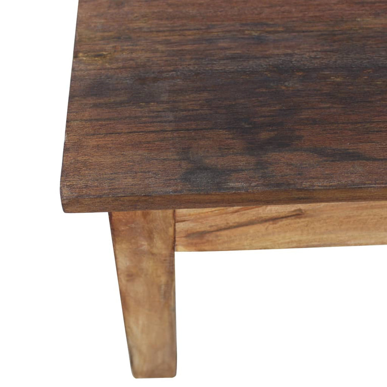Salontafel 98x73x45 cm massief gerecycled hout MeubelReus