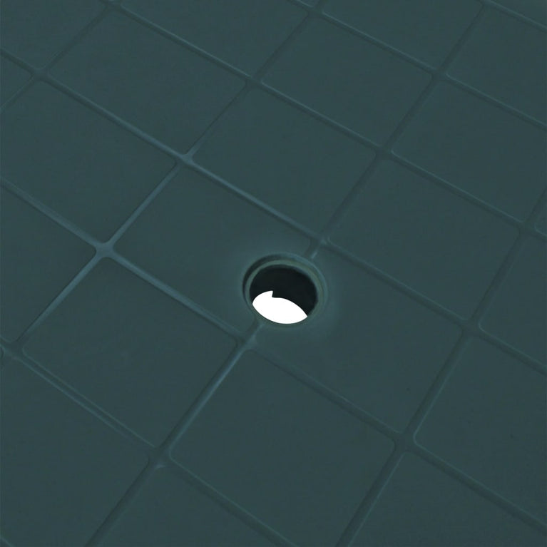 Tuintafel 101x68x72 cm kunststof groen MeubelReus