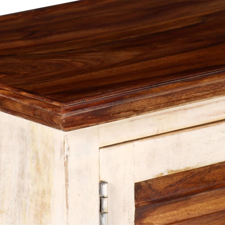 Tv-meubel 120x30x40 cm massief sheesham/mangohout MeubelReus