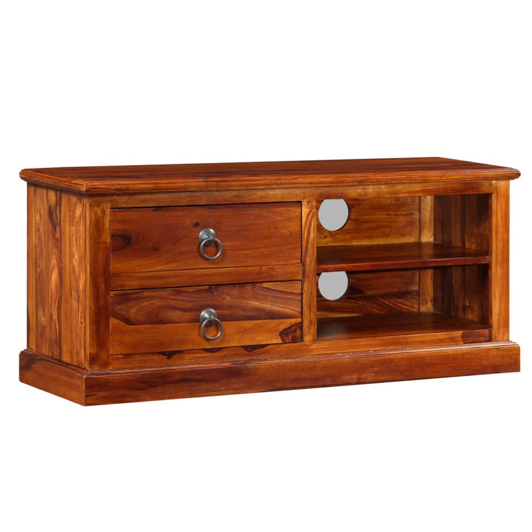 Tv-meubel 90x30x40 cm massief sheeshamhout MeubelReus