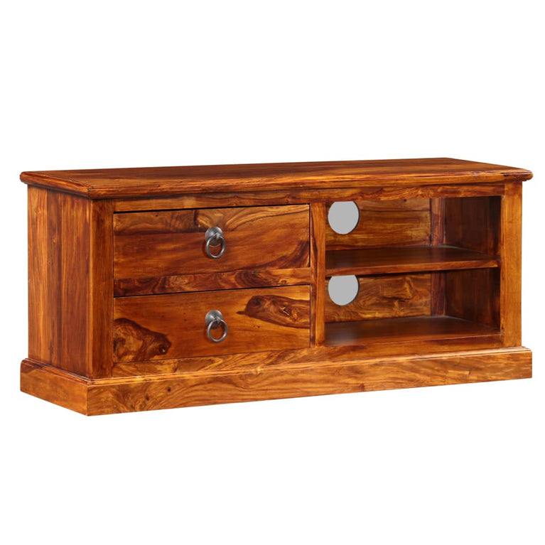Tv-meubel 90x30x40 cm massief sheeshamhout MeubelReus