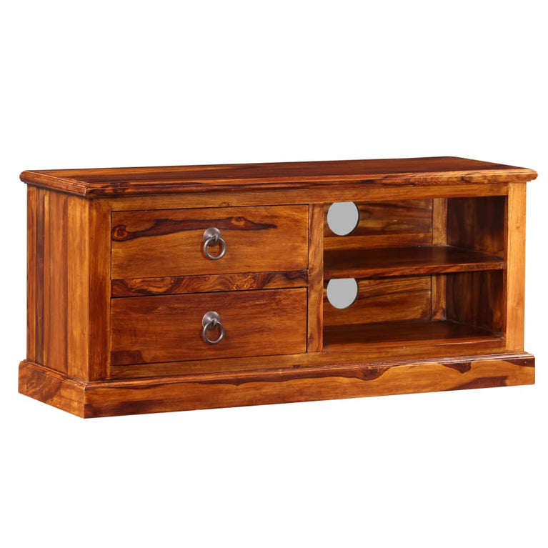 Tv-meubel 90x30x40 cm massief sheeshamhout MeubelReus