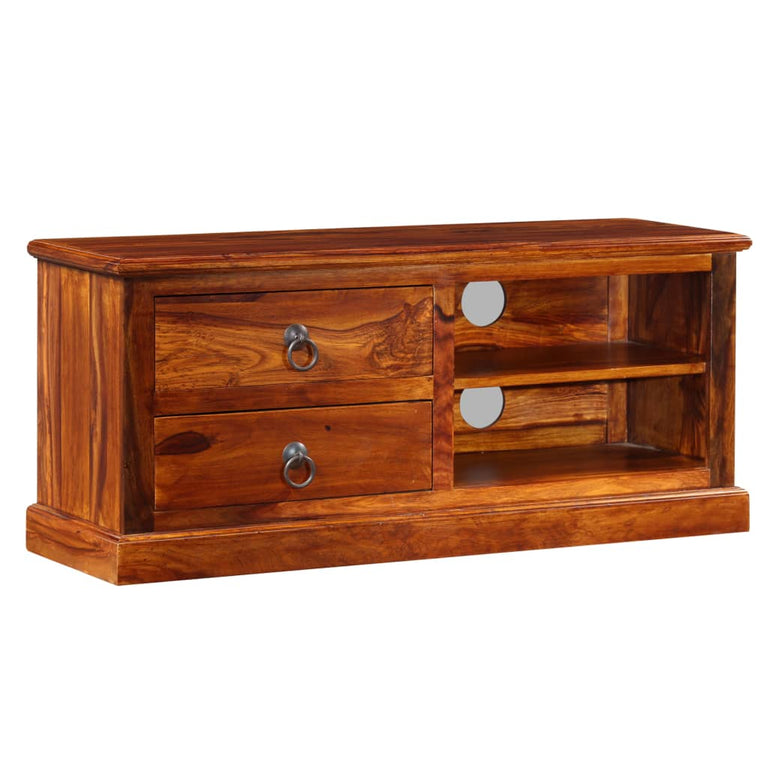Tv-meubel 90x30x40 cm massief sheeshamhout MeubelReus
