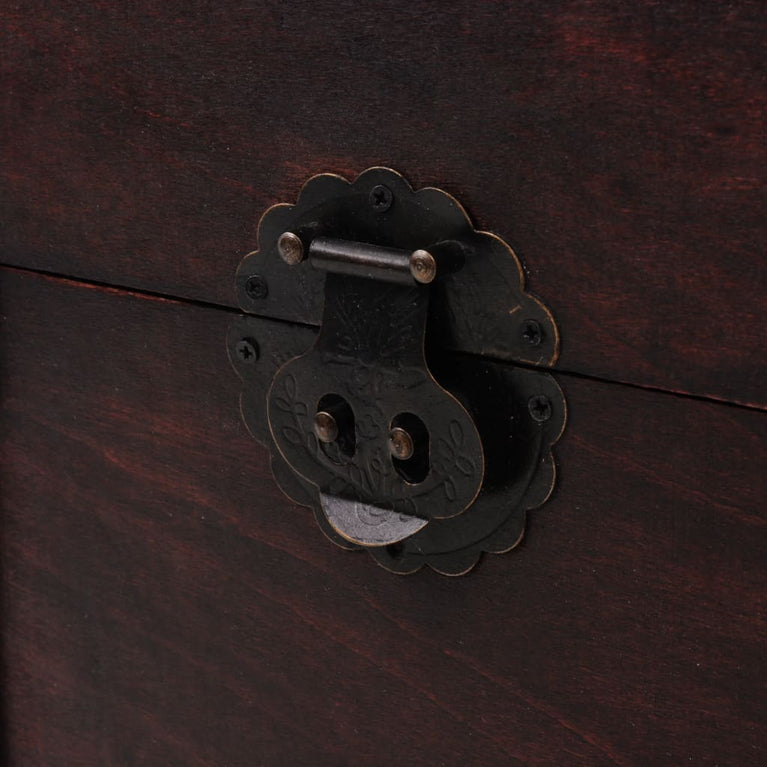 Schatkist vintage stijl 66x38x40 cm hout MeubelReus