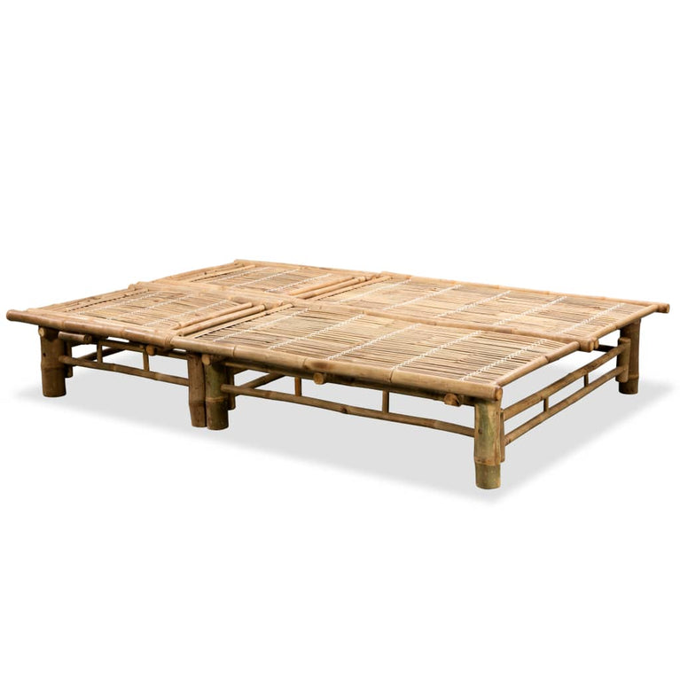 Ligbed tweepersoons bamboe MeubelReus