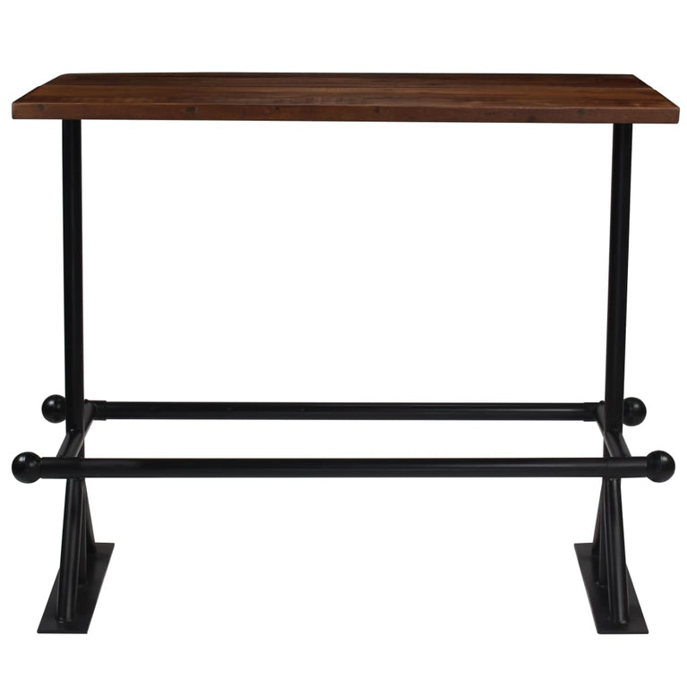 7-delige Barset massief gerecycled hout MeubelReus