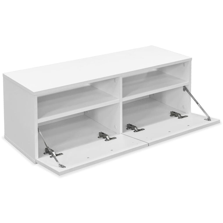 Tv-meubel 95x35x36 cm spaanplaat wit MeubelReus
