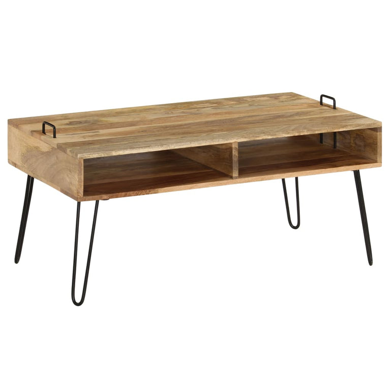 Salontafel 100x60x45 cm massief mangohout MeubelReus